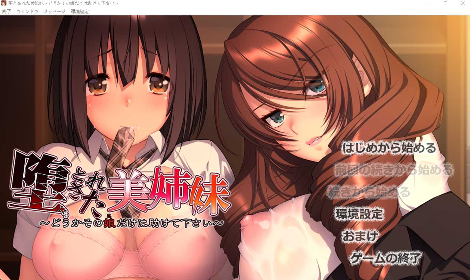 【拔作ADV/汉化/复仇NTR】堕落美姐妹～请救救那个女孩～/堕とされた美姉妹 ～どうかその娘だけは助けて下さい～AI汉化版+全CG存档【1.66G】-飞雪acg论坛